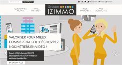 Desktop Screenshot of izimmo.com