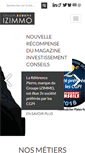 Mobile Screenshot of izimmo.com