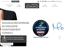 Tablet Screenshot of izimmo.com